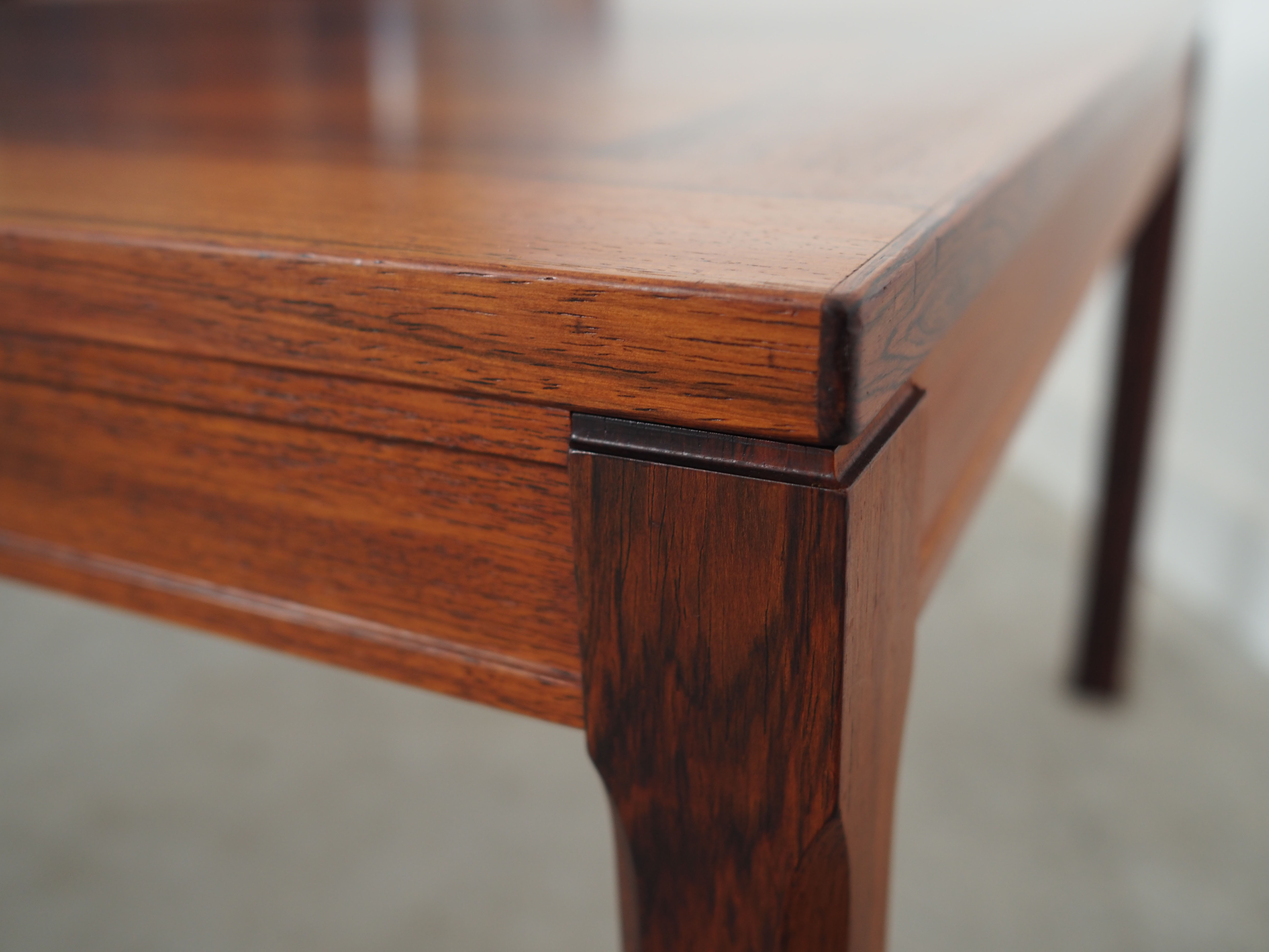 Rosewood bench, Danish design, 1970s, production: Denmark