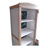 Armoire vitrine art deco vintage relookée