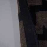 Vintage Turkish Oushak Rug Handwoven 83x190 cm