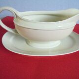 White ceramic saucière Hutschenreuther Hohenberg Evelyn US