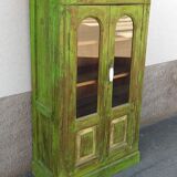 Wooden glass cabinet