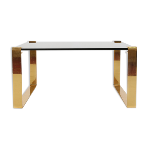 table basse plaquée