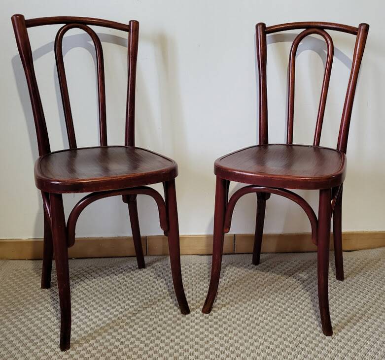 Lot de chaises bistrot Fischel