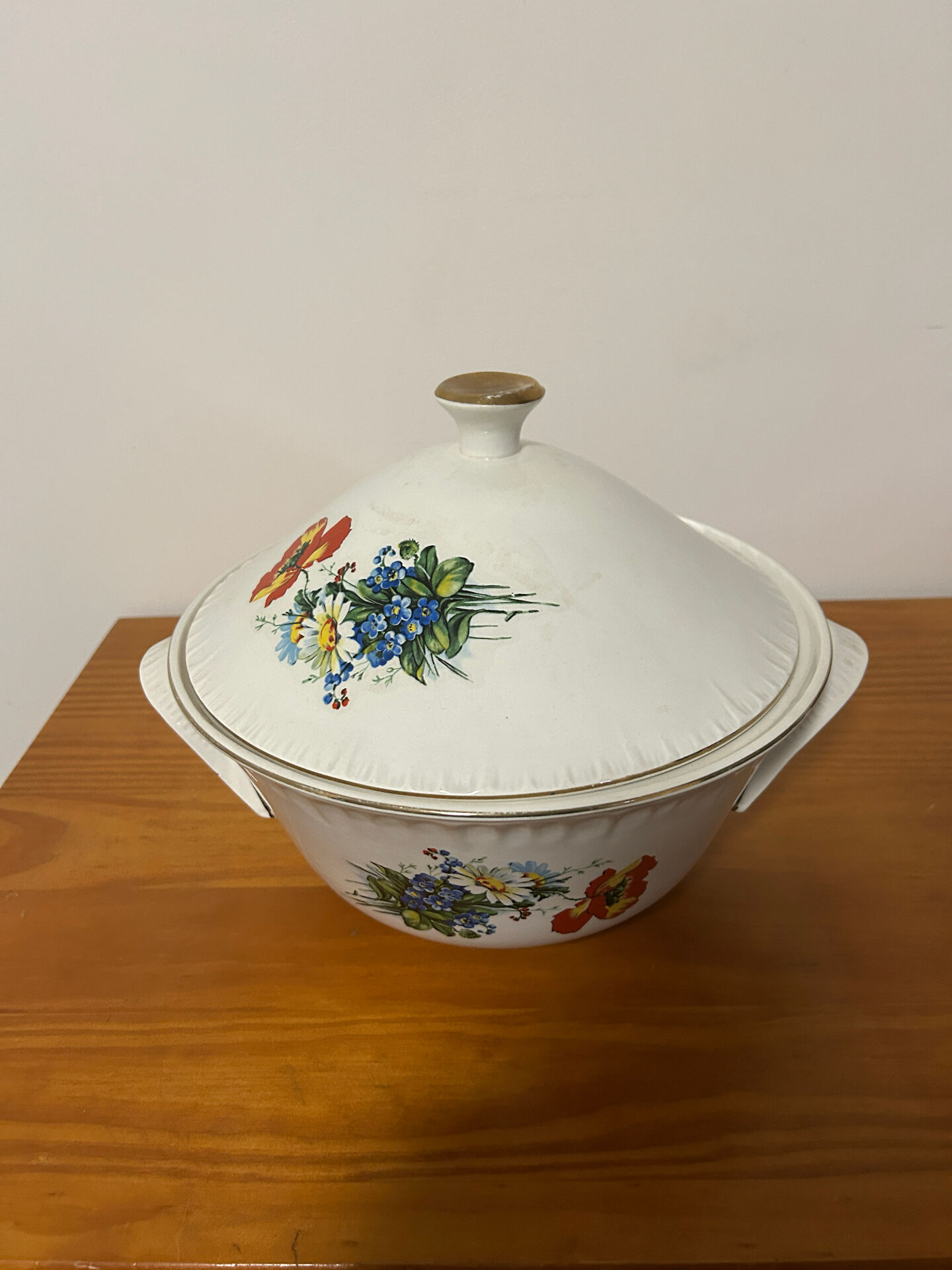 Antique Soup Tureen Digoin & Sarreguemines - RENAUD Model - French Earthenware