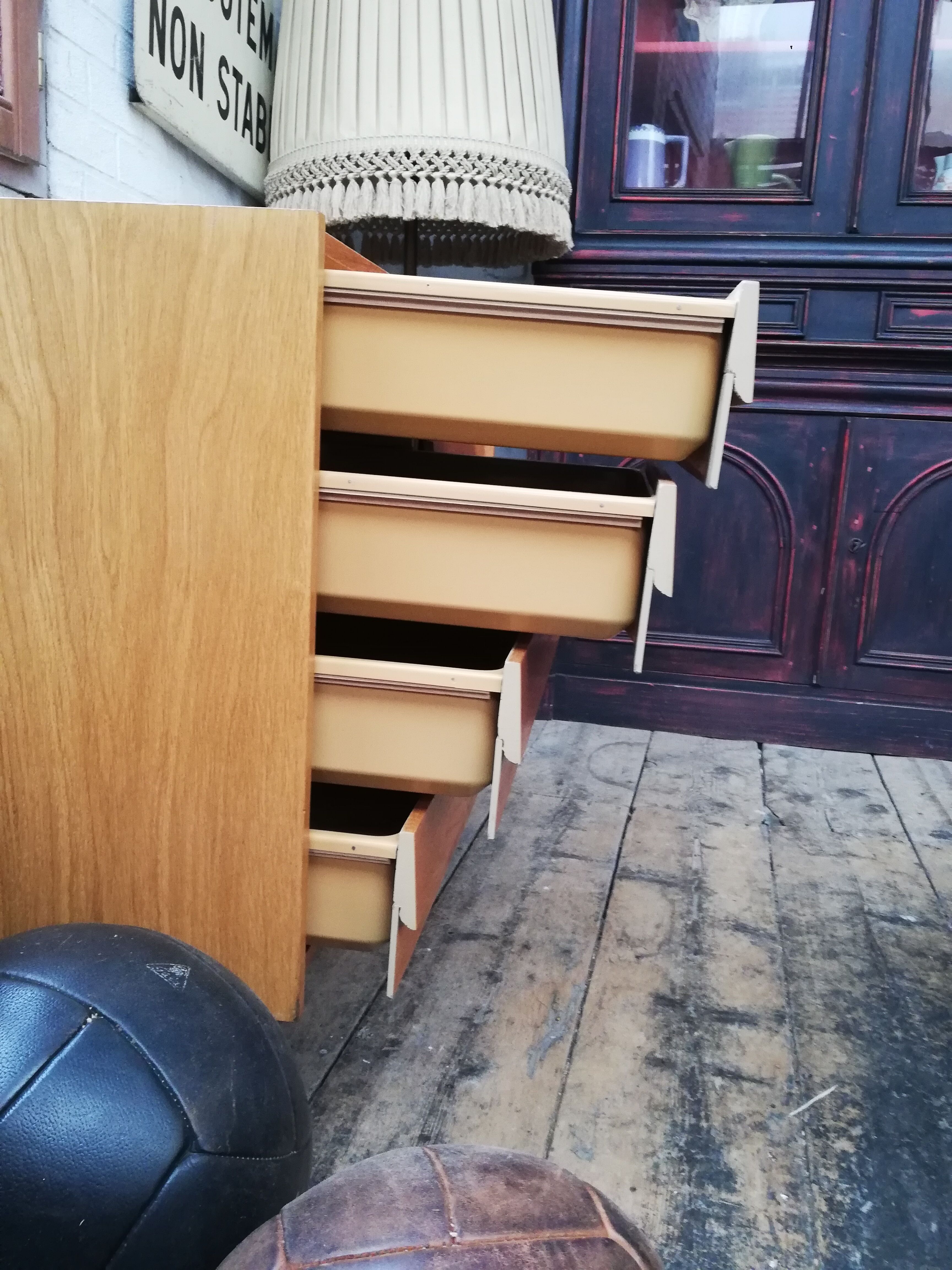 Czech chest of drawers Jiri Jiroutek, 1960, Scandinavian style, U453