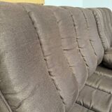 Old Daybed sofa design De Sede DS85 vintage 80s brown fabric