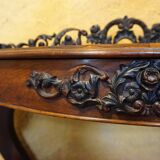 Mahogany console from around 1860.