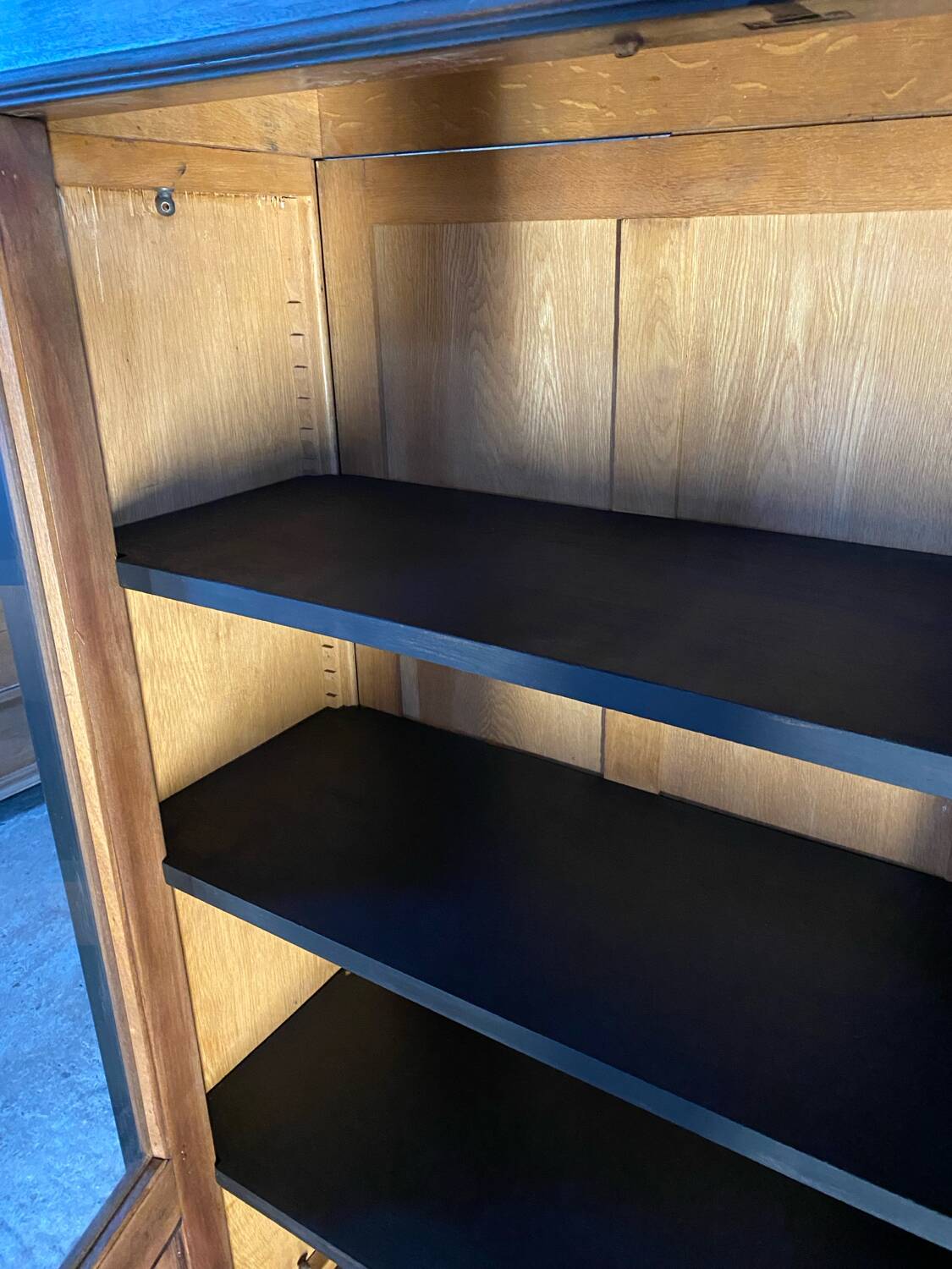 1950s display cabinet, bookcase, storage cabinet