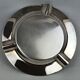 Vintage silver metal christofle ashtray, 1960