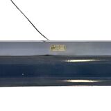 Grey Enamel Industrial Hanging Tube Light, 1960s