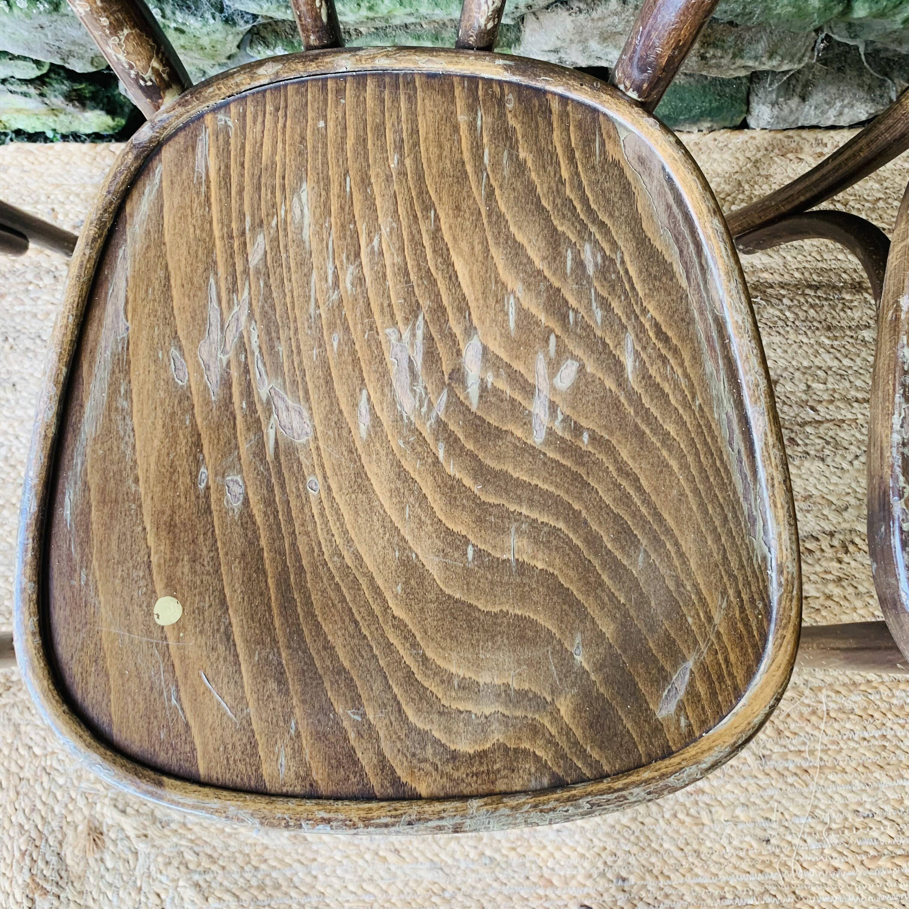 Ensemble de 4 chaises bistrot