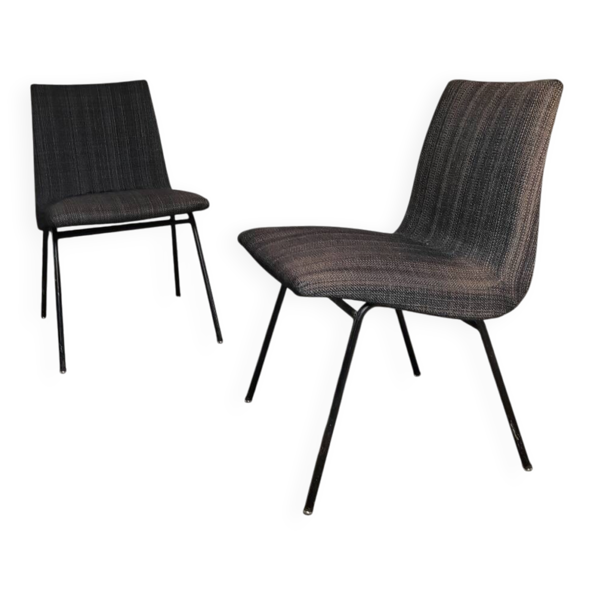 Pair of CM145 chairs by Pierre Paulin