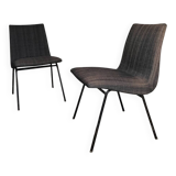 Pair of CM145 chairs by Pierre Paulin
