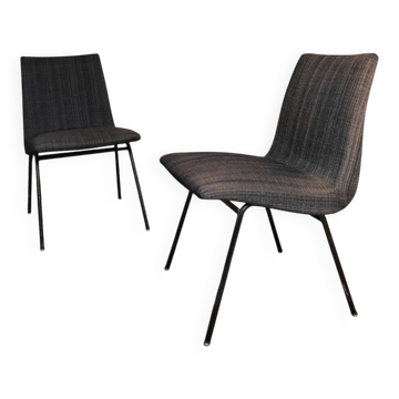 Paire de chaises CM145 Pierre Paulin