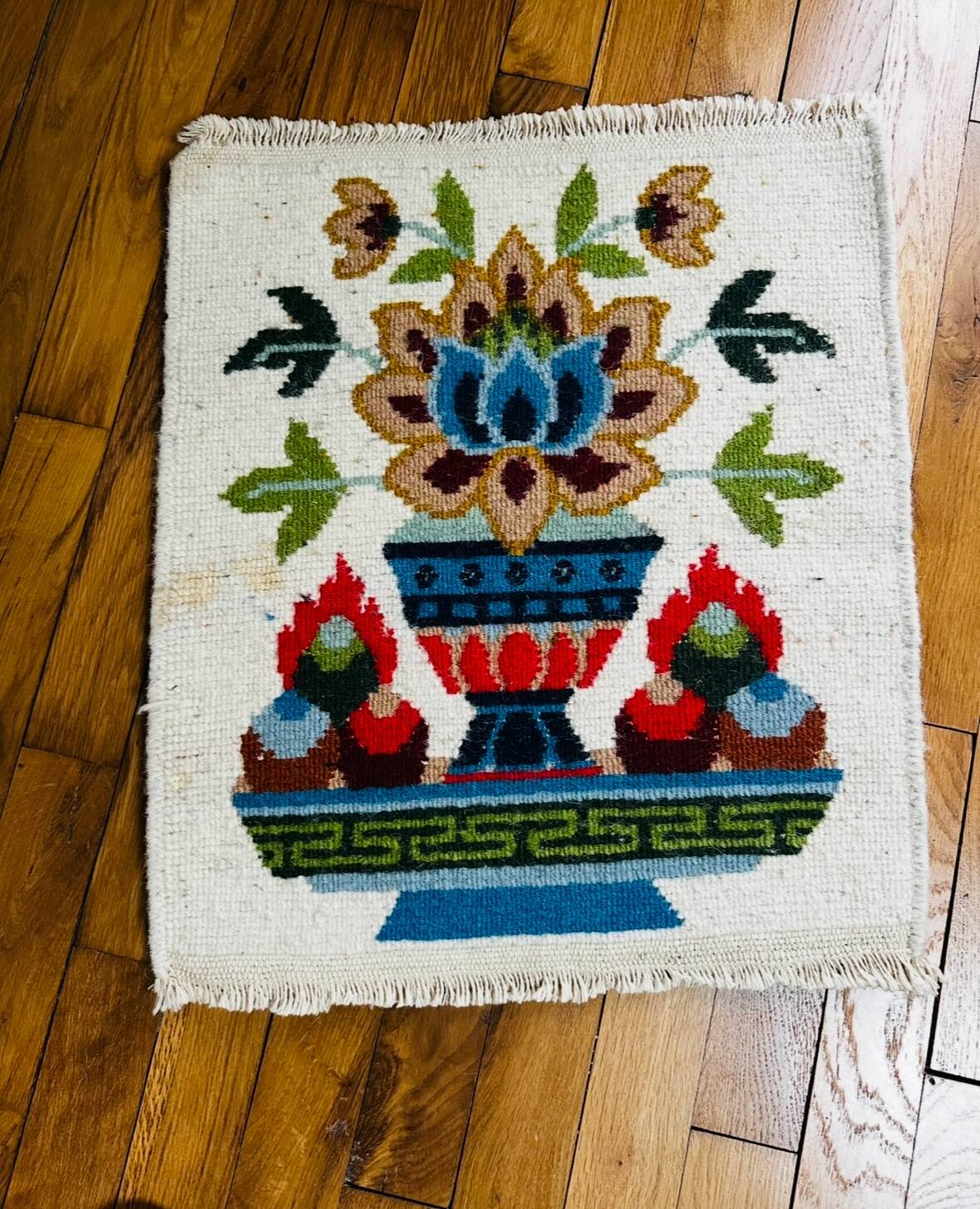 Antique Tibetan Wool Rug