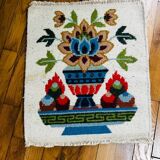 Tapis laine Tibetain ancien