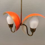 Incredible Chandelier / hanging lamp from Danish Fog & Mørup, estimated 1950s