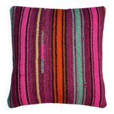 Vintage turkish kilim cushion cover , 40 x 40 cm