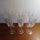 6 flutes champagne cristal de Lorraine taillé