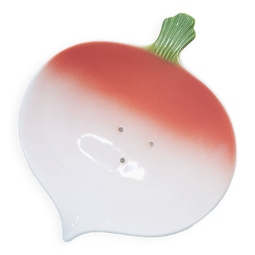 Ceramic radish colander