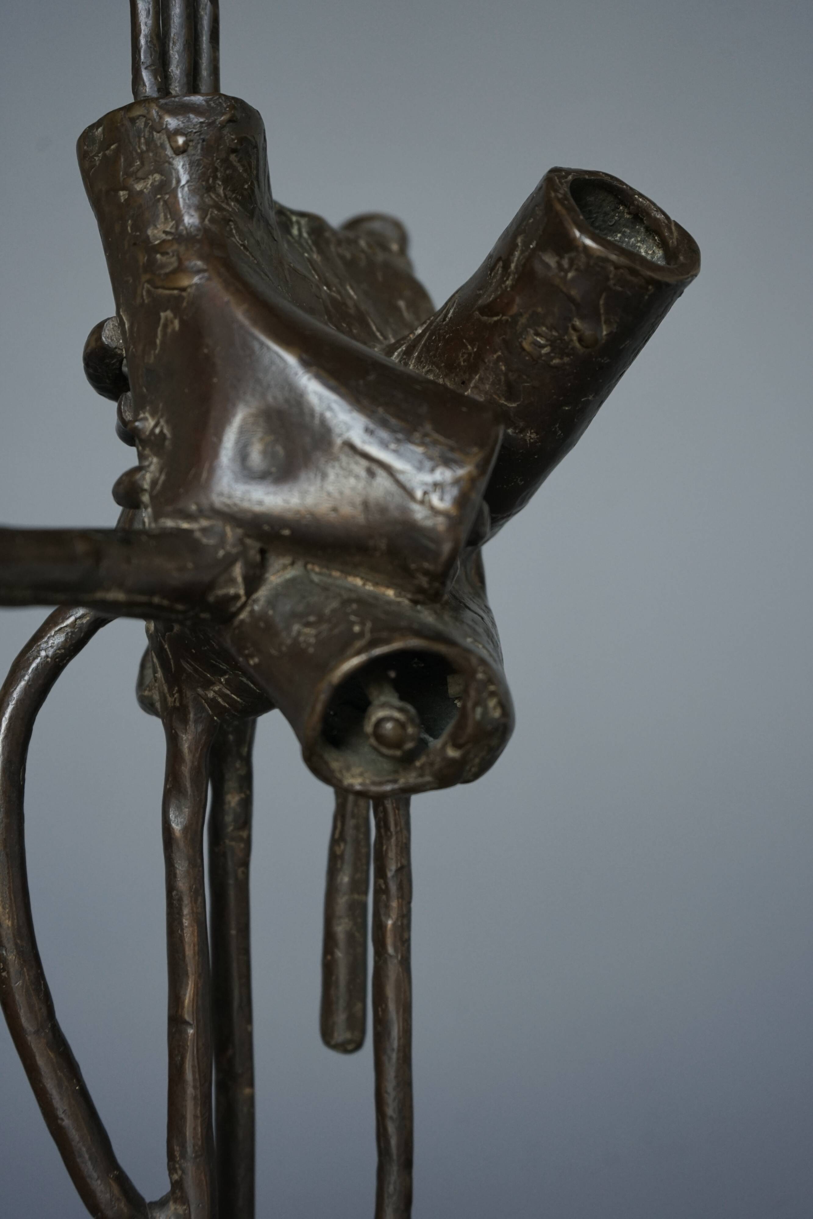 Abstract Bronze Sculpture by Jetty Homan, Netherlands, 1972