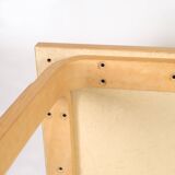 Coffe Table With Linoleum Surface Made With Beech Wood Frame By Magnus Olsen