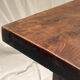 Solid elm farmhouse table