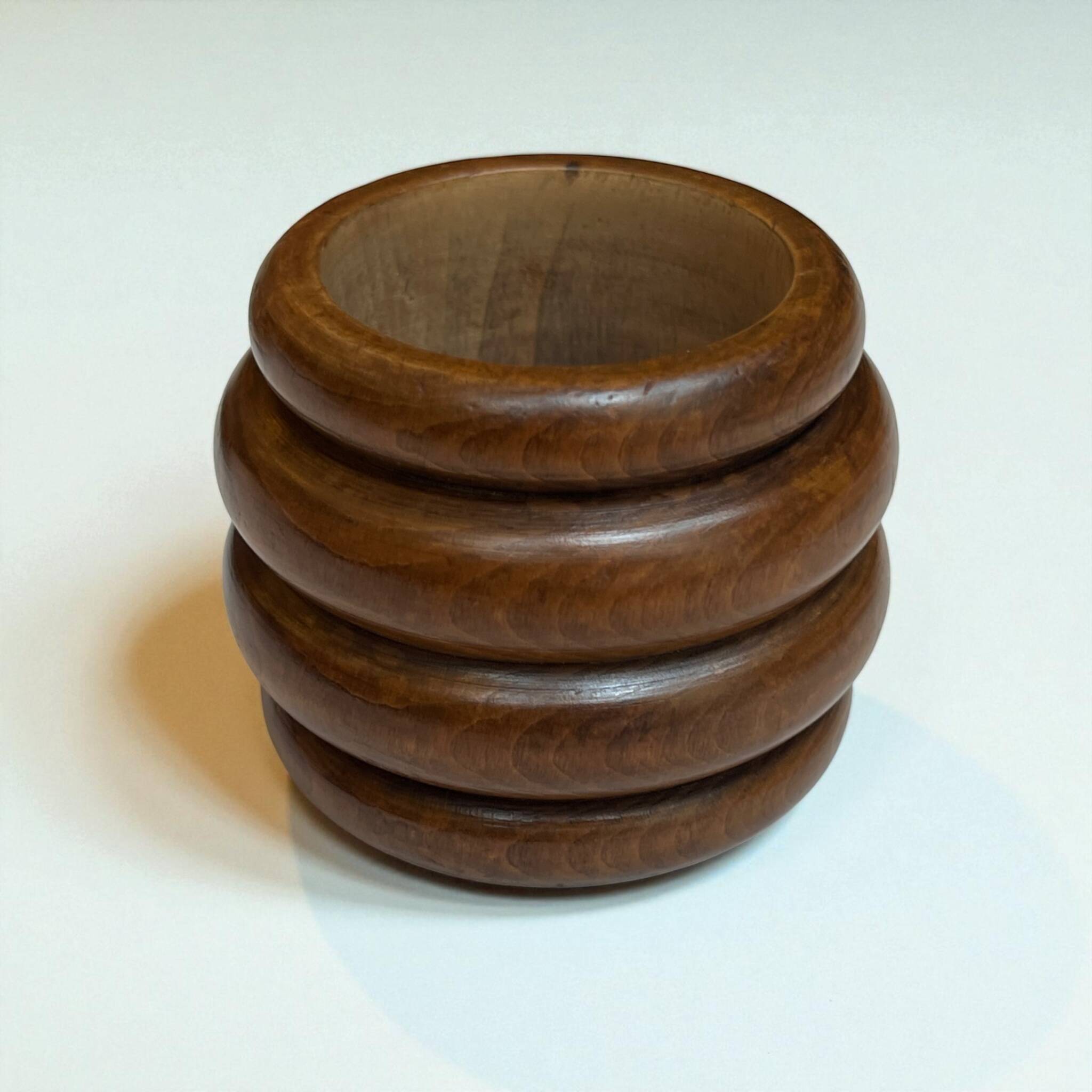 Nécessaire de fumeur Art déco en bois cendrier Art Déco Boîte en bois 1930