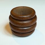 Nécessaire de fumeur Art déco en bois cendrier Art Déco Boîte en bois 1930