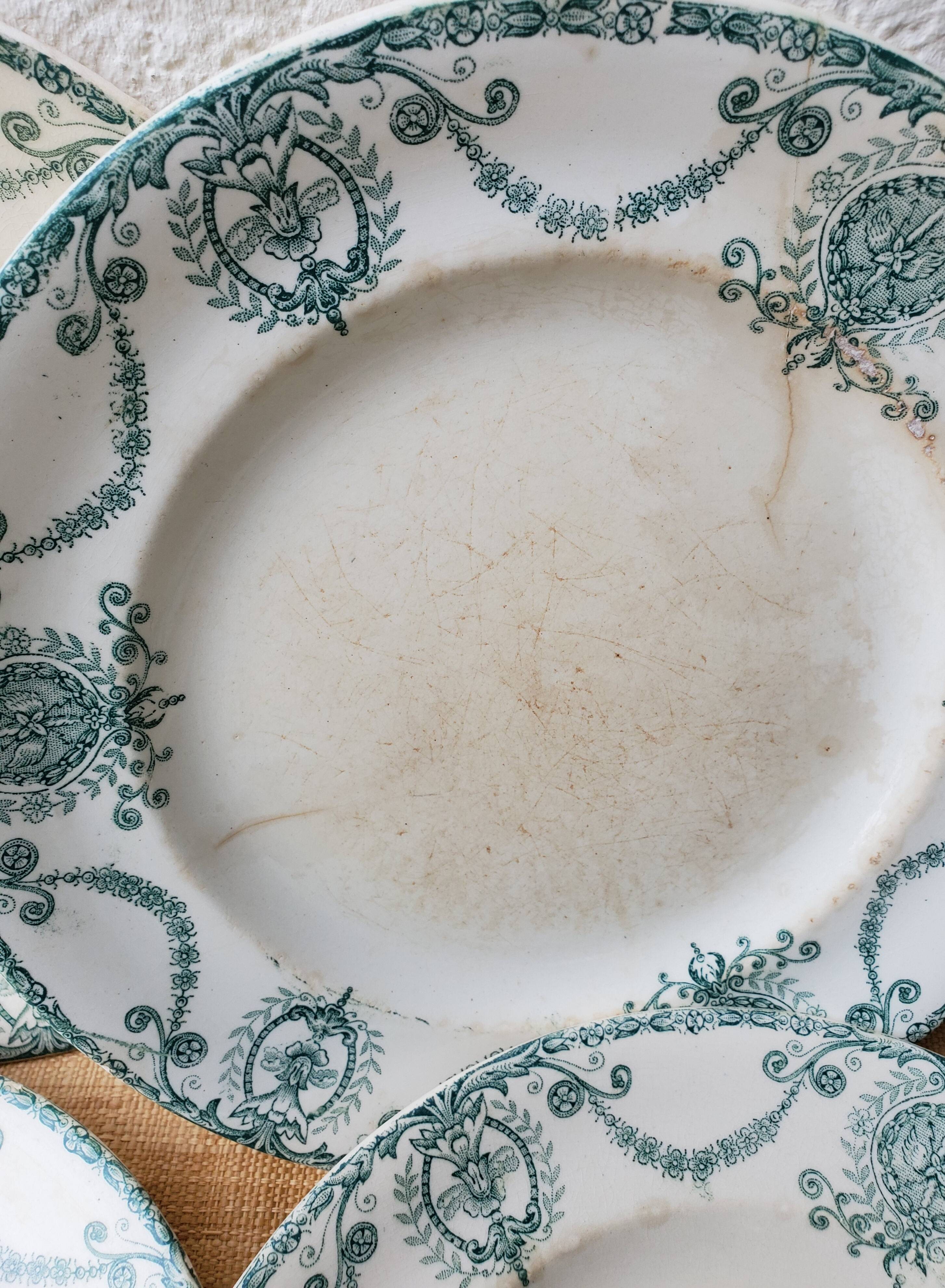 4 plates Terre de Fer