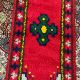 Vintage rug pure Berber style wool