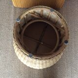 Wicker coffee table