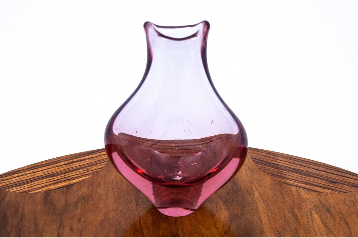 Pink Vase, designed by Miloslav Klinger, Czechoslovakia, 1960s