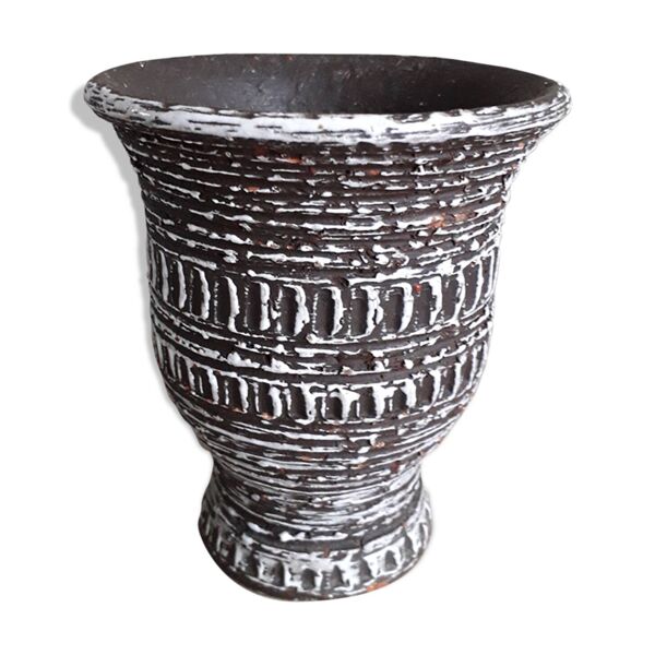 Vase en céramique allemande signé Sparra