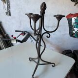 Chandelier, wrought iron