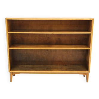 Scandinavian birch bookcase, Sweden, 1960