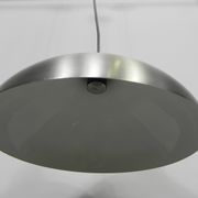 Vintage hanging lamp with aluminum shade