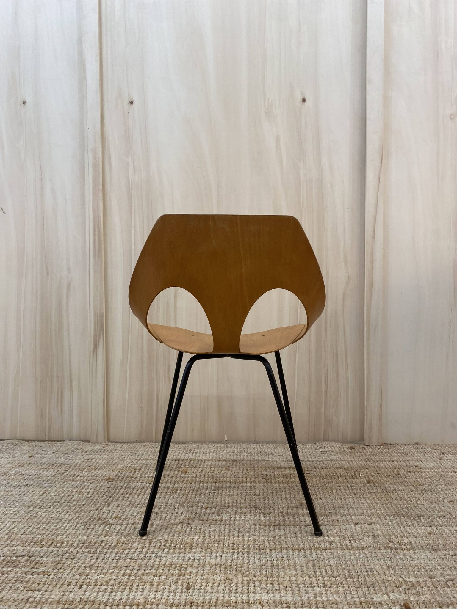 Carl Jacobs chair, Airborne edition, 1950s.