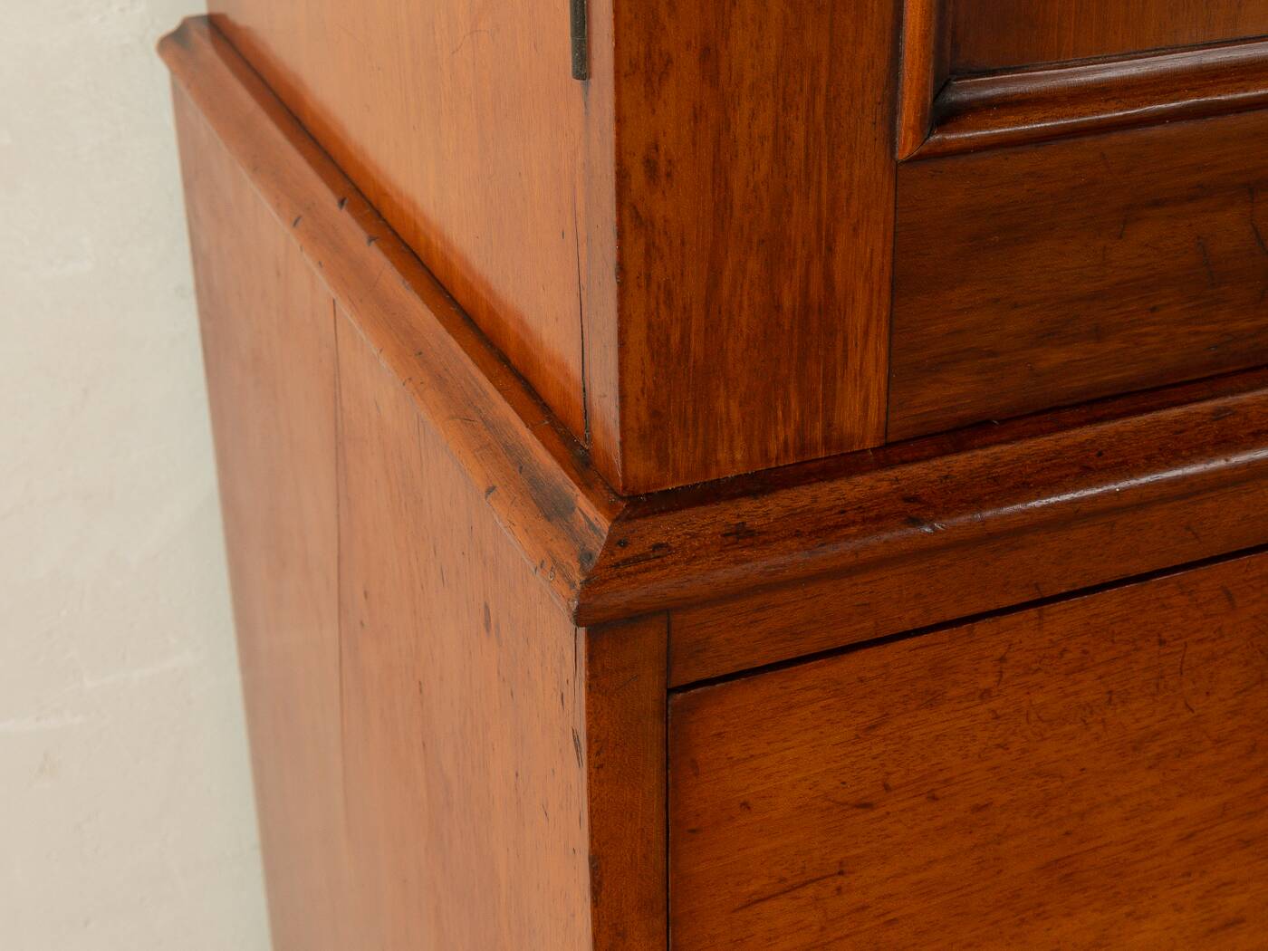 1840s Linen Press laundry cabinet, vintage