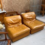 Vintage leather armchair