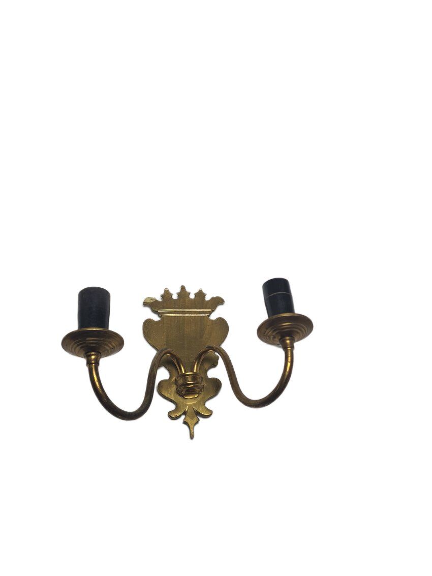 2-armed wall lamp, Poland, 1970s