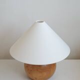 Wooden table lamp