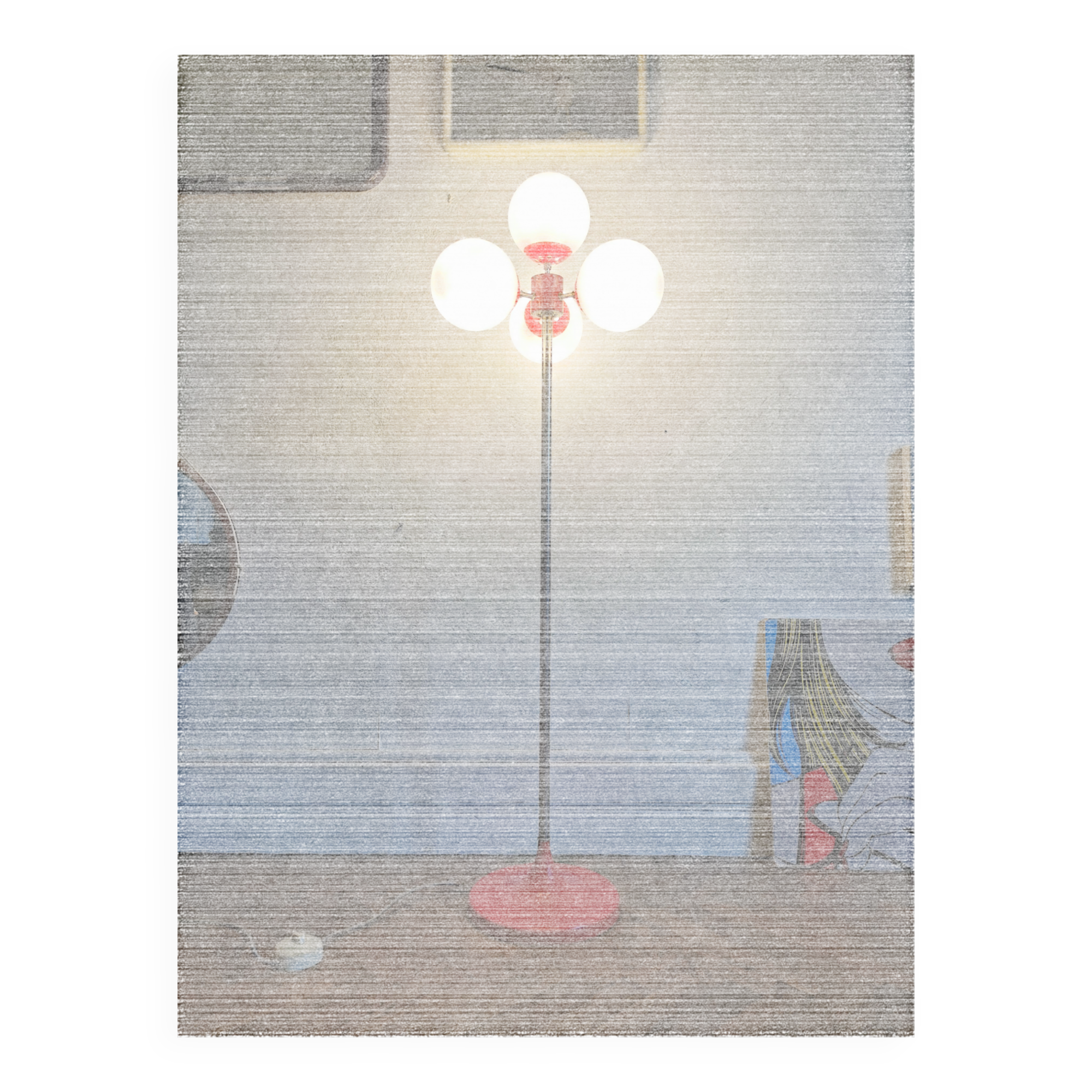 Lampadaire Space Age