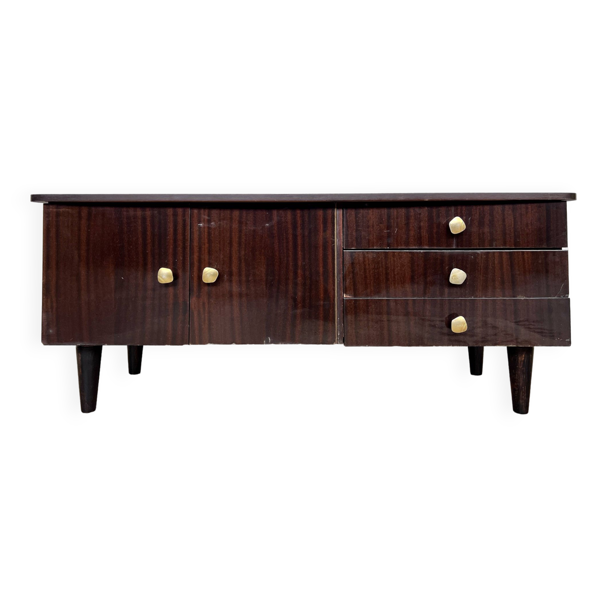Vintage 1960s TV/hifi cabinet sideboard