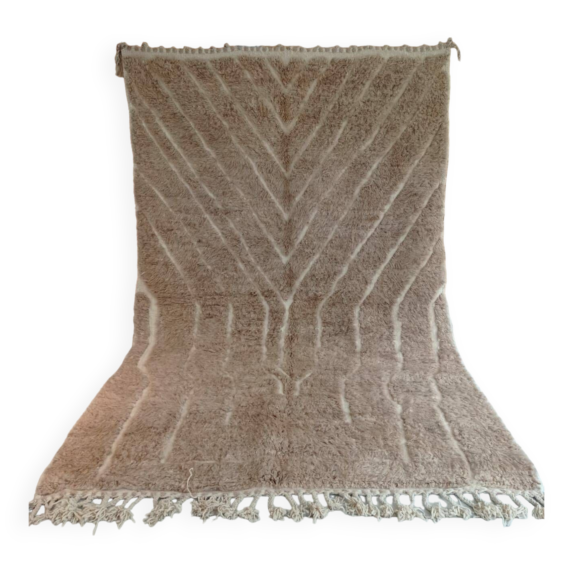 Handmade wool Berber rug 300X200 cm