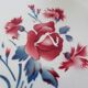 6 flat plates of Digoin Sarreguemines model Nina Rosa 210404