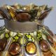 Felipe Derflingher table lamp, amber 1960,70