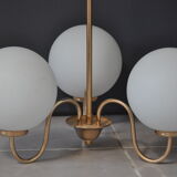 Brass and opaline luster