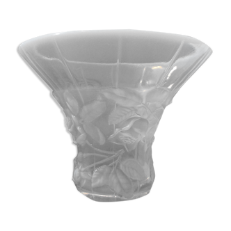 Vase ancien verre opalescent