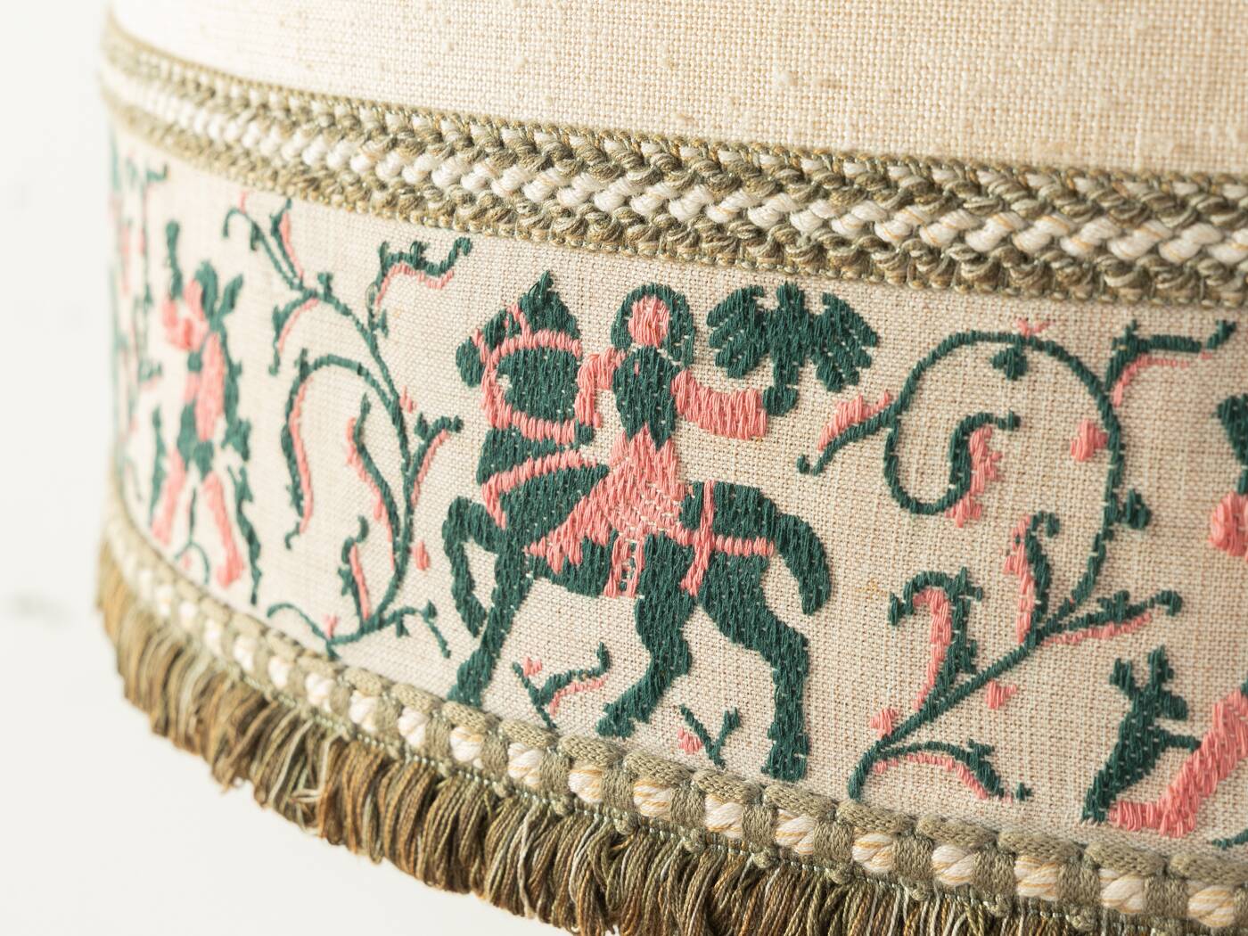 Extraordinary ceramic floor lamp, Kaiser Leuchten